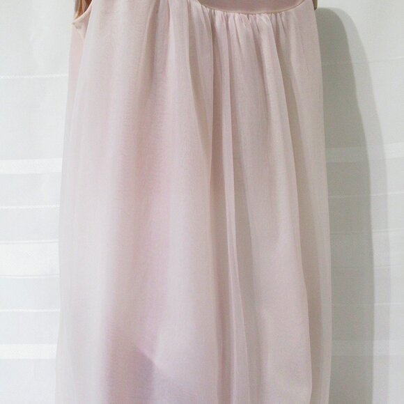 Vintage  Pink Double Nylon Babydoll L - Picture 9 of 9